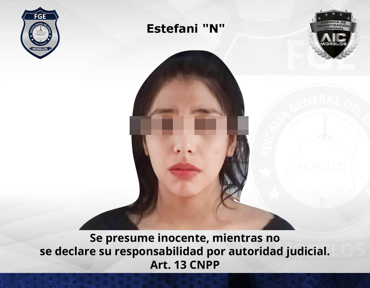 Cumplimenta AIC orden de aprehensión contra “La Fany” por no acatar las disposiciones ordenadas del juez de control