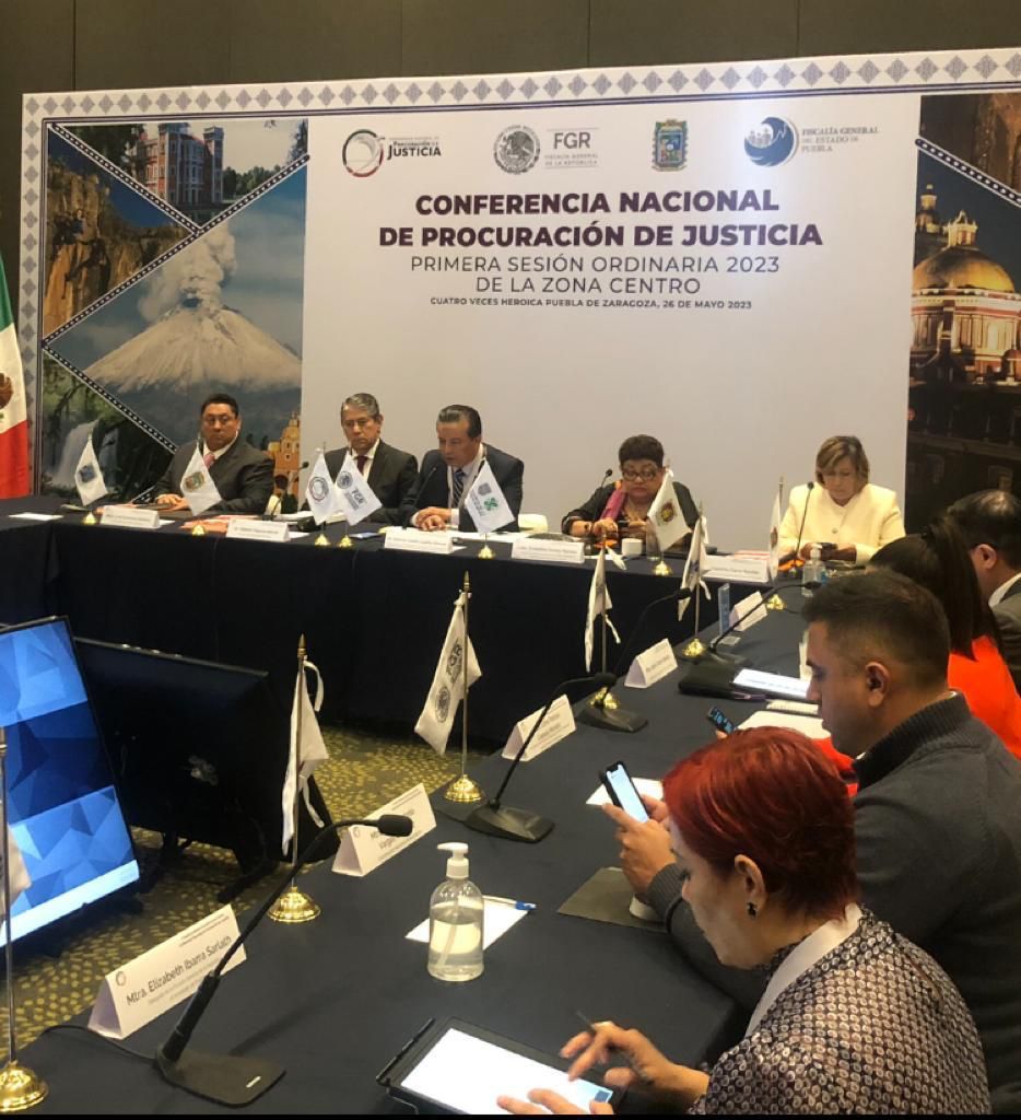 Participa Fiscal de Morelos en la 1er Sesión Ordinaria de la Zona Centro de la Conferencia Nacional de Procuración de Justicia