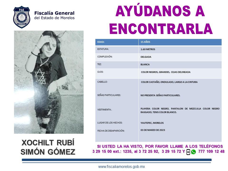 XOCHILT RUBÍ SIMÓN GÓMEZ