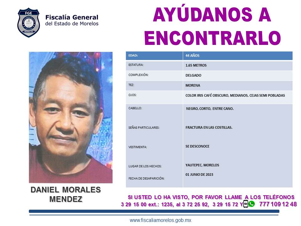 DANIEL MORALES MENDEZ