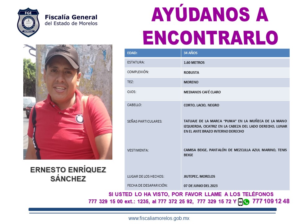 ERNESTO ENRÍQUEZ SÁNCHEZ