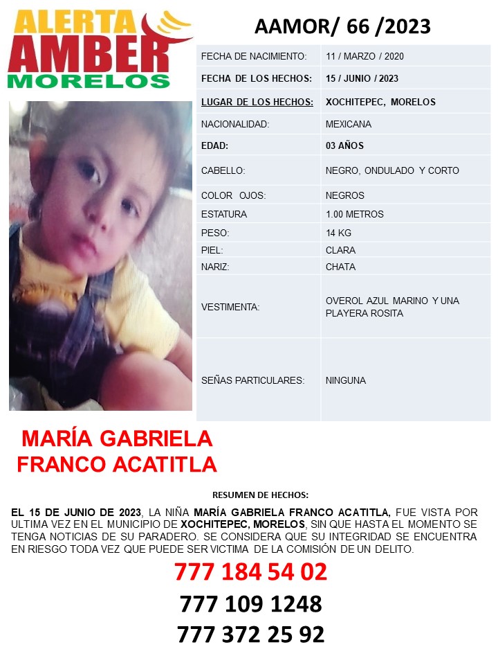 María Gabriela Franco Acatitla