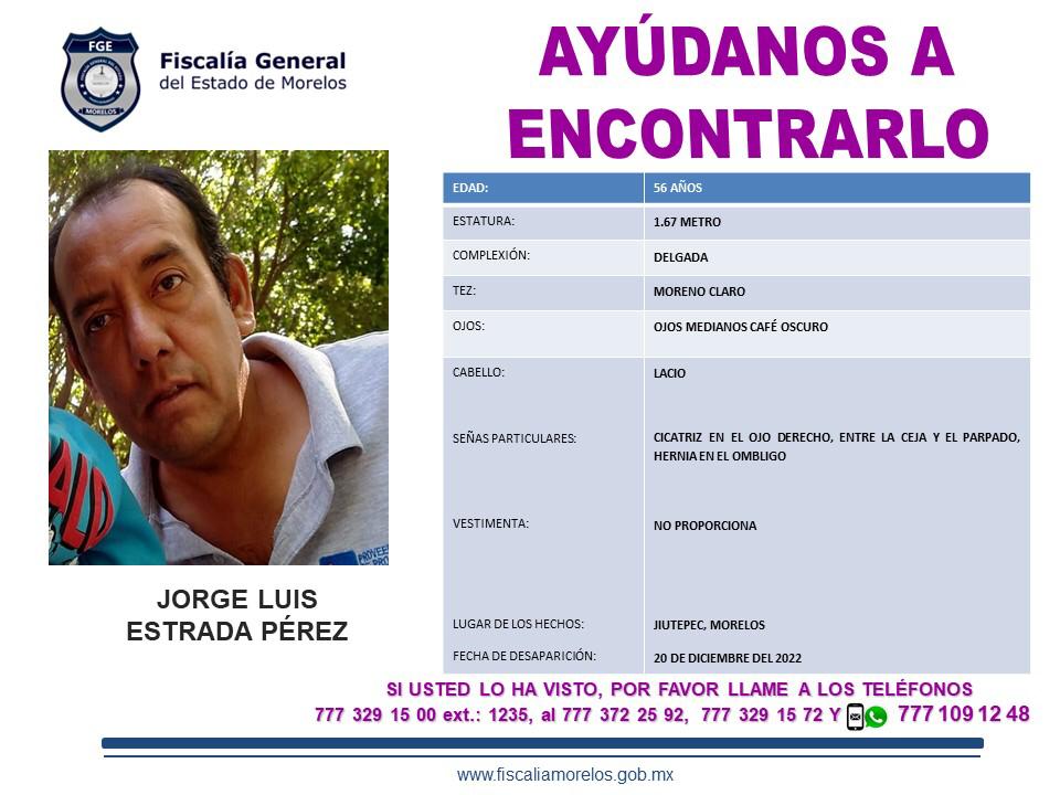 JORGE LUIS ESTRADA PÉREZ