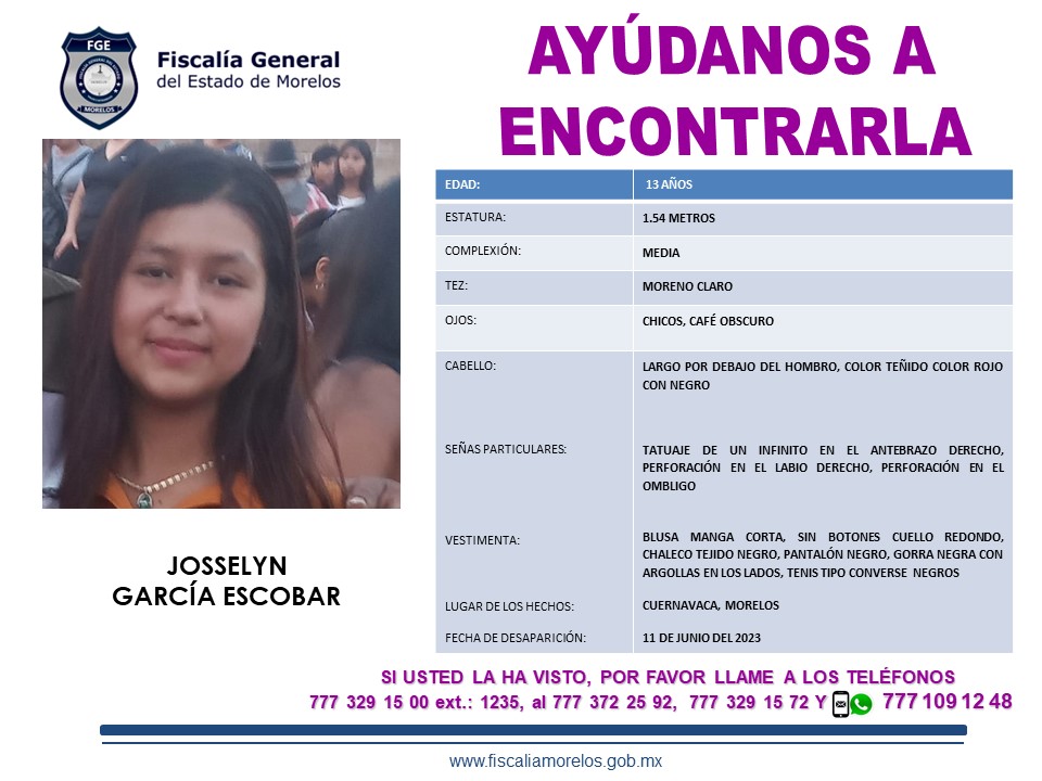 JOSSELYN GARCÍA ESCOBAR