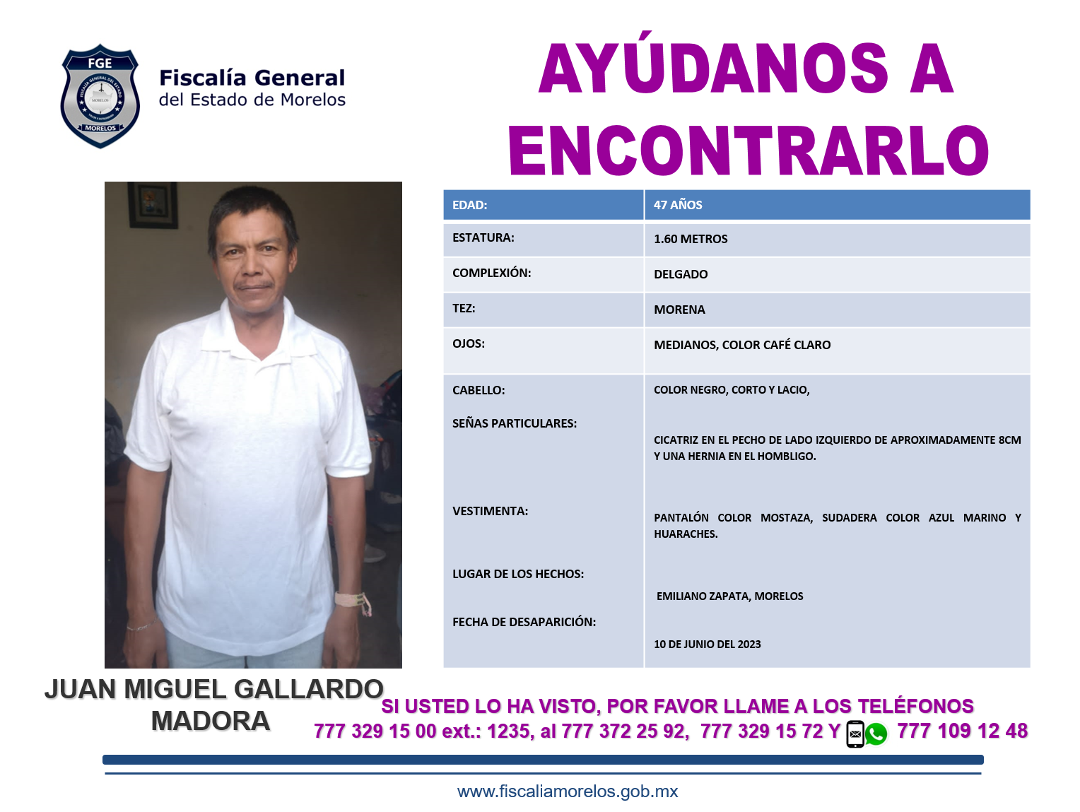 JUAN MIGUEL GALLARDO MADORA