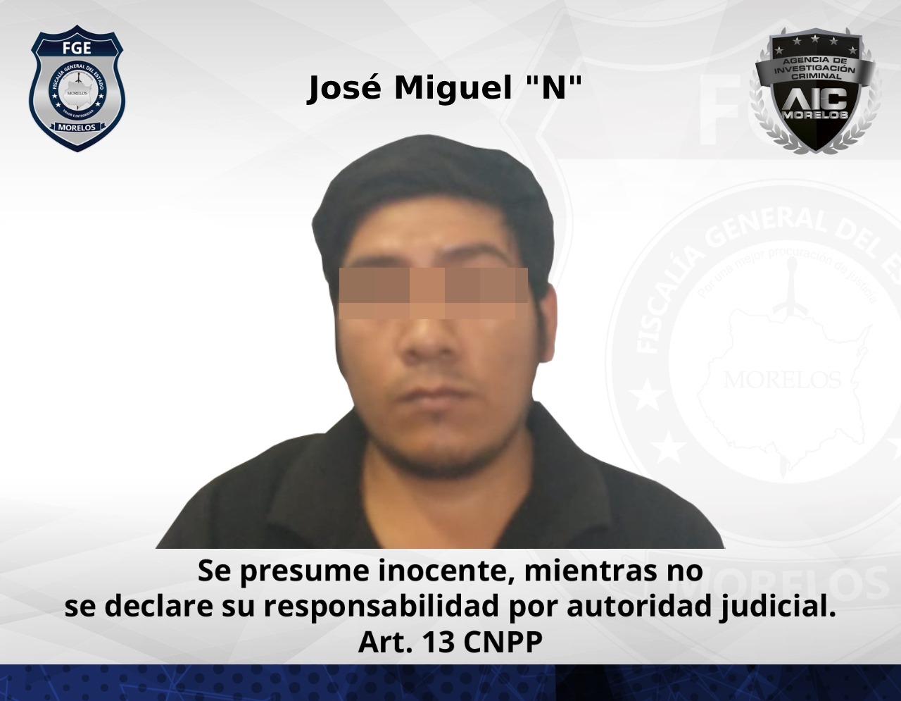 Ejecuta AIC orden de aprehensión contra “El Papayo” por incumplir medida cautelar impuesta por el juez