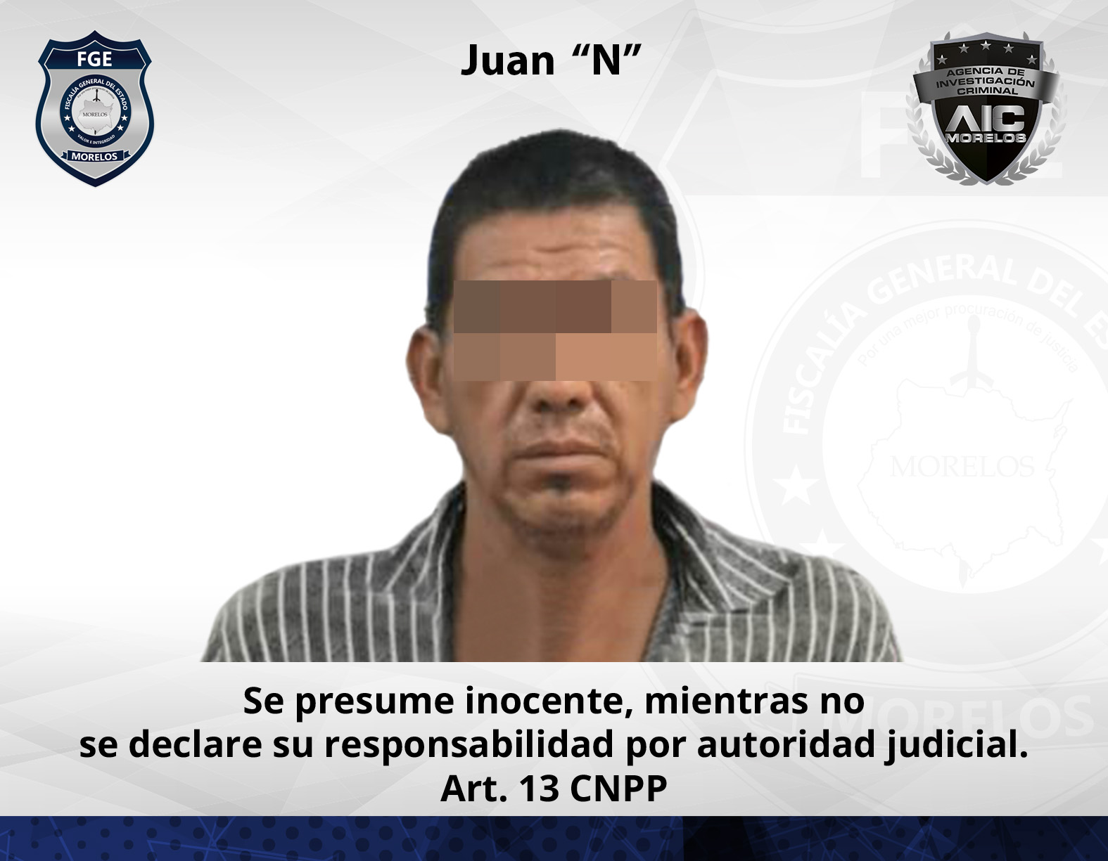 Cumplimentan orden de aprehensión contra hombre por incendiar vivienda en el municipio de Coatlán del Río