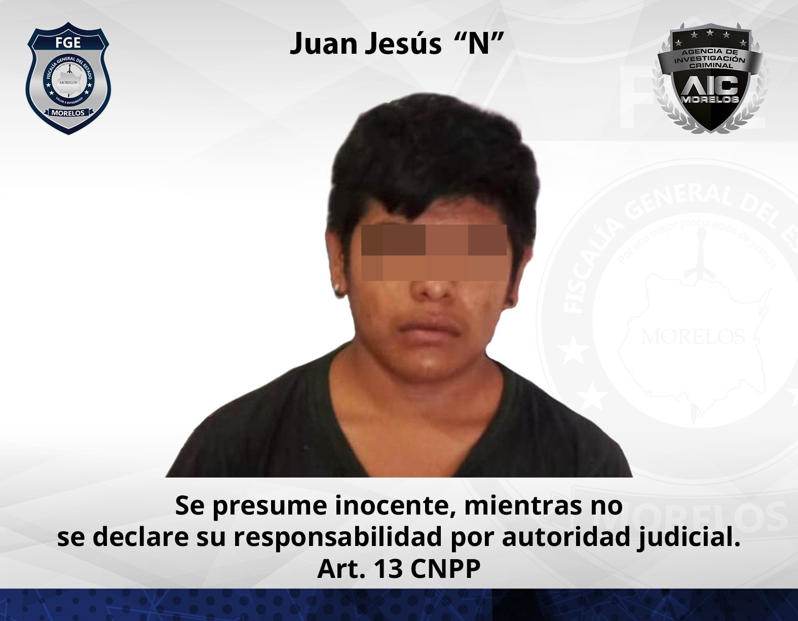 Imponen prisión preventiva para “El Yony” por el delito de violación agravada