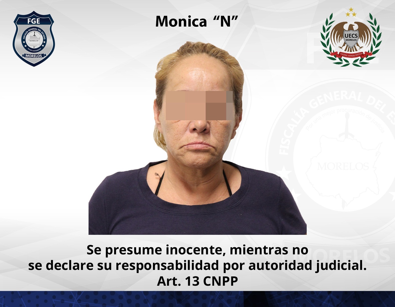 En operativo coordinado detienen en Cuernavaca a “La Güera”, presunta secuestradora del EdoMex