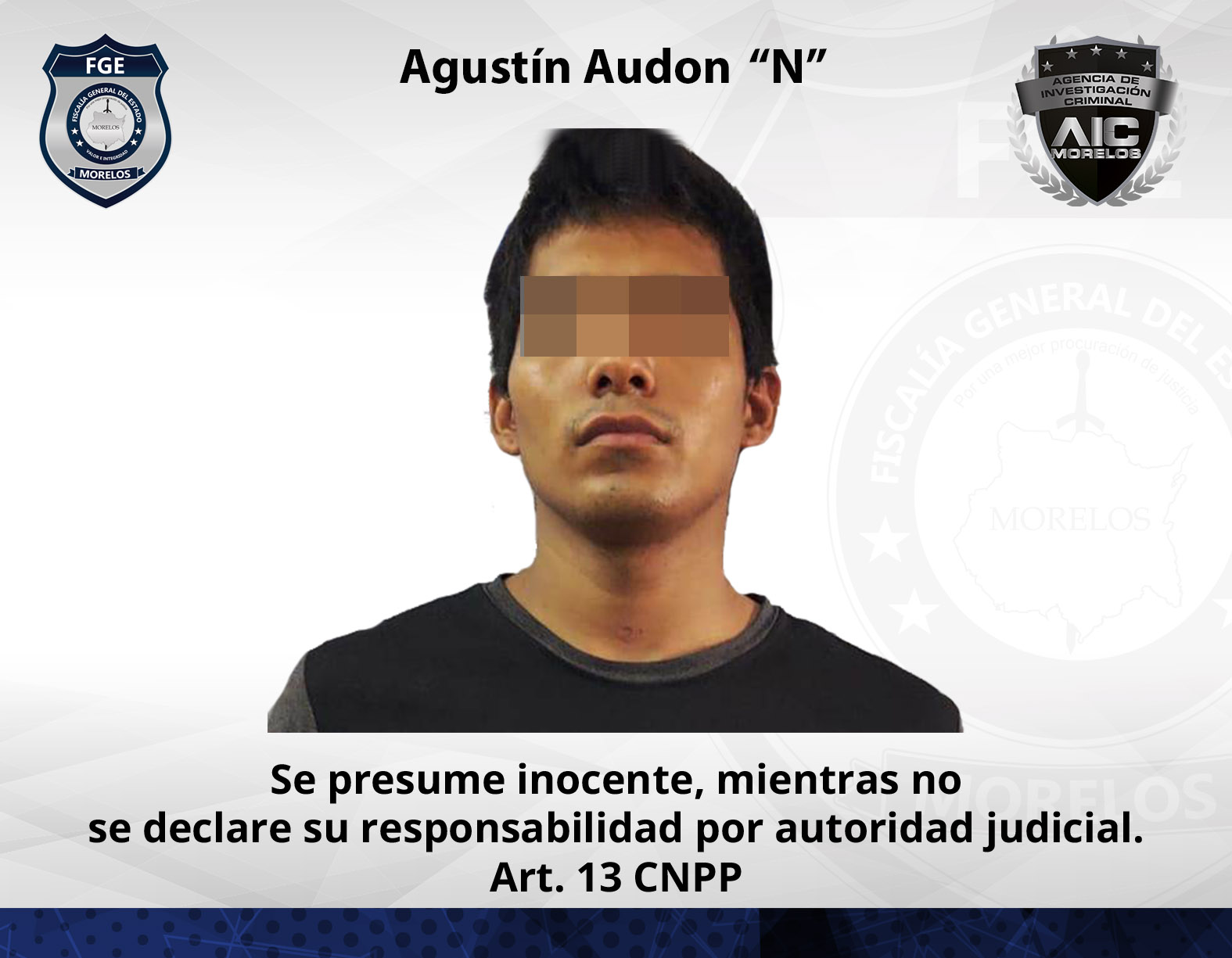 AIC cumplimenta doble orden de aprehensión contra “El Pirri” por incumplir deberes contraídos ante el juzgado