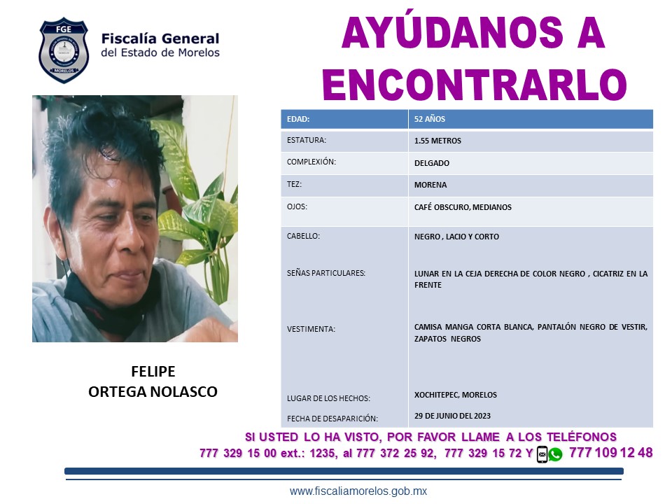 FELIPE ORTEGA NOLASCO