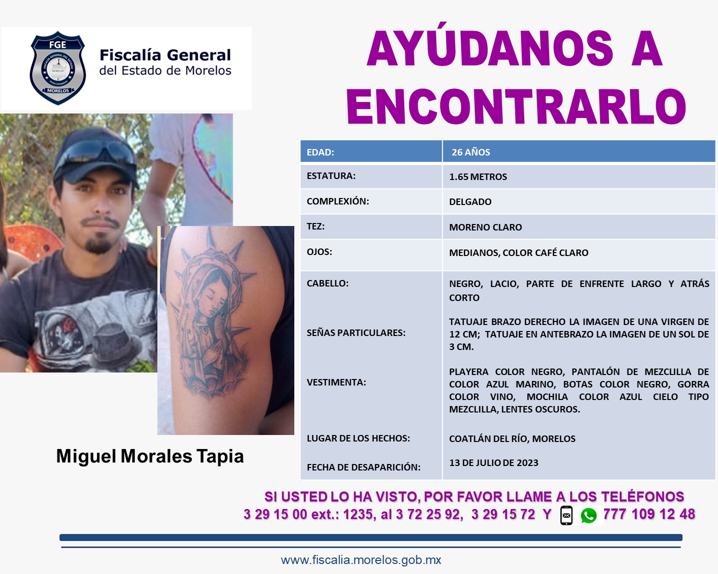 MIGUEL MORALES TAPIA