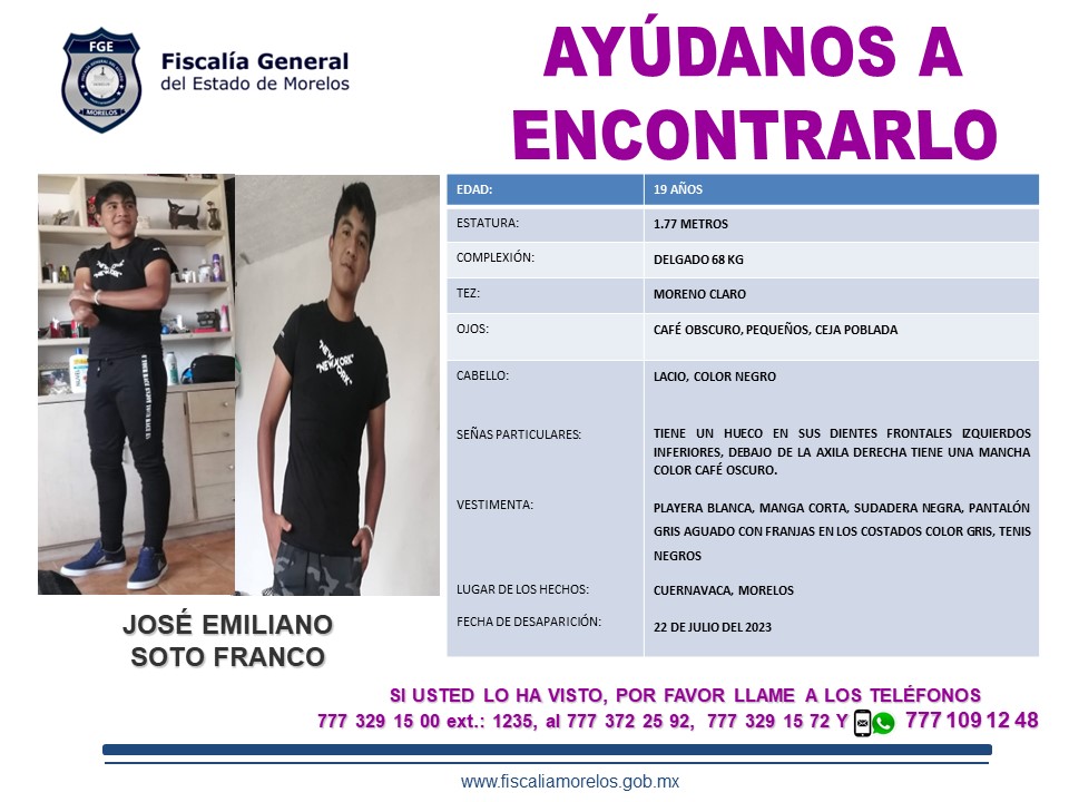JOSÉ EMILIANO SOTO FRANCO