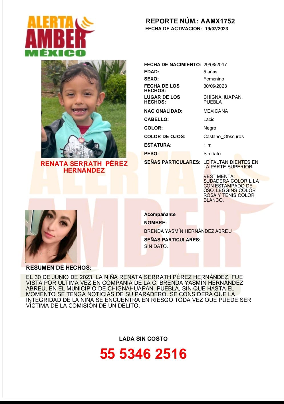 RENATA PÉREZ HERNÁNDEZ