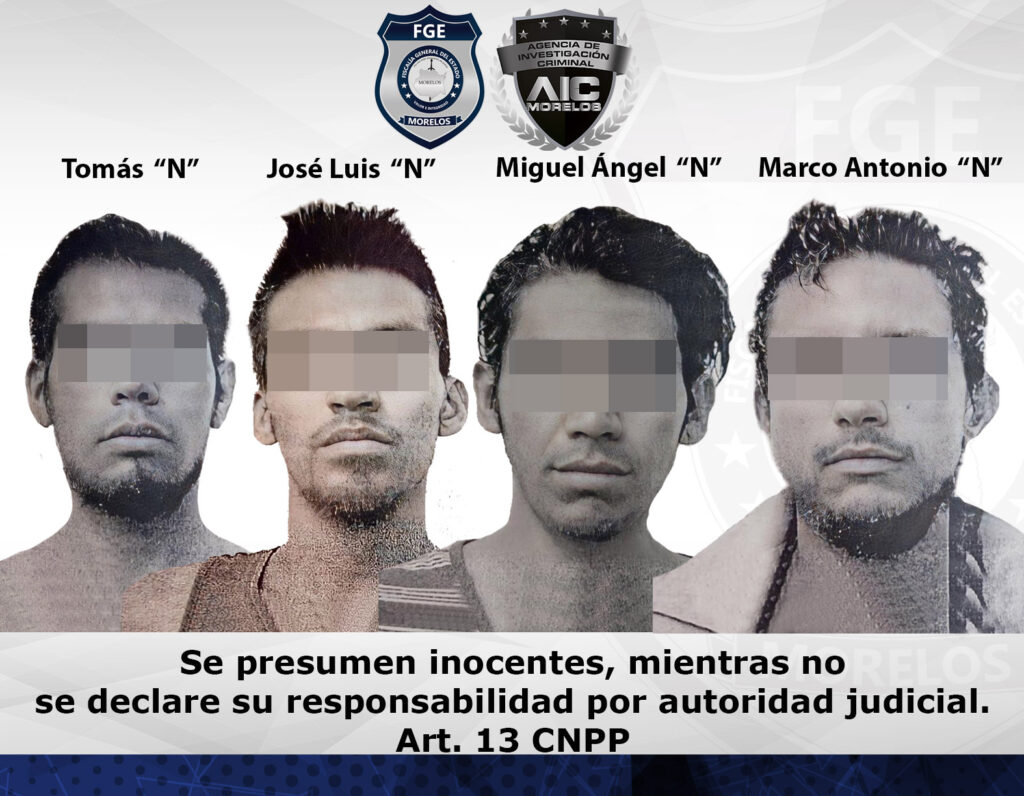 Masculinos vinculados por robo de vehículo agravado
