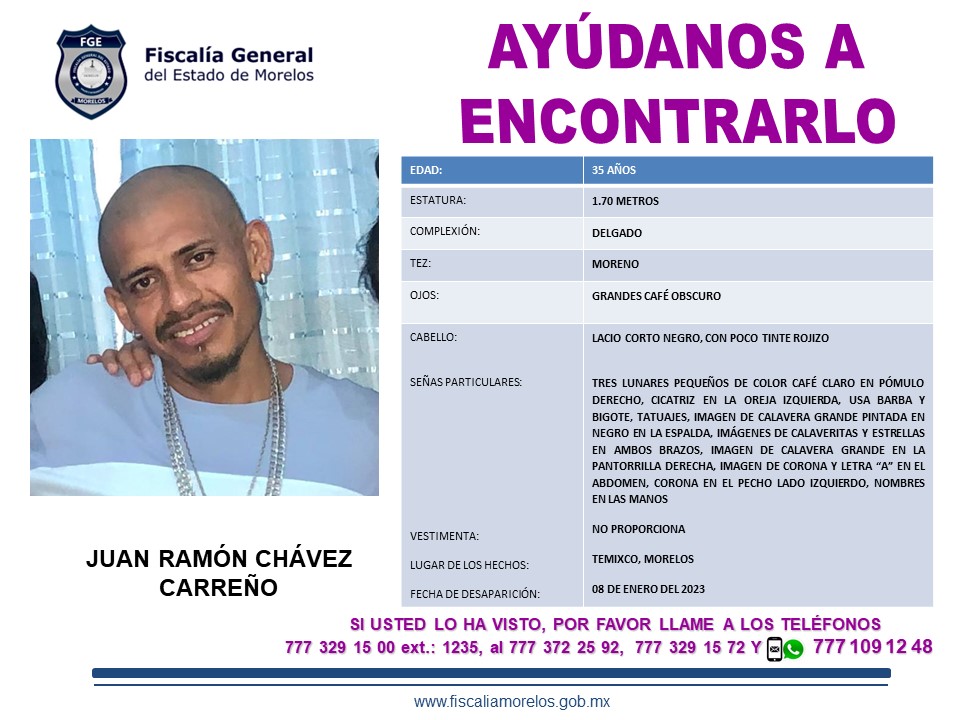 JUAN RAMÓN CHÁVEZ CARREÑO