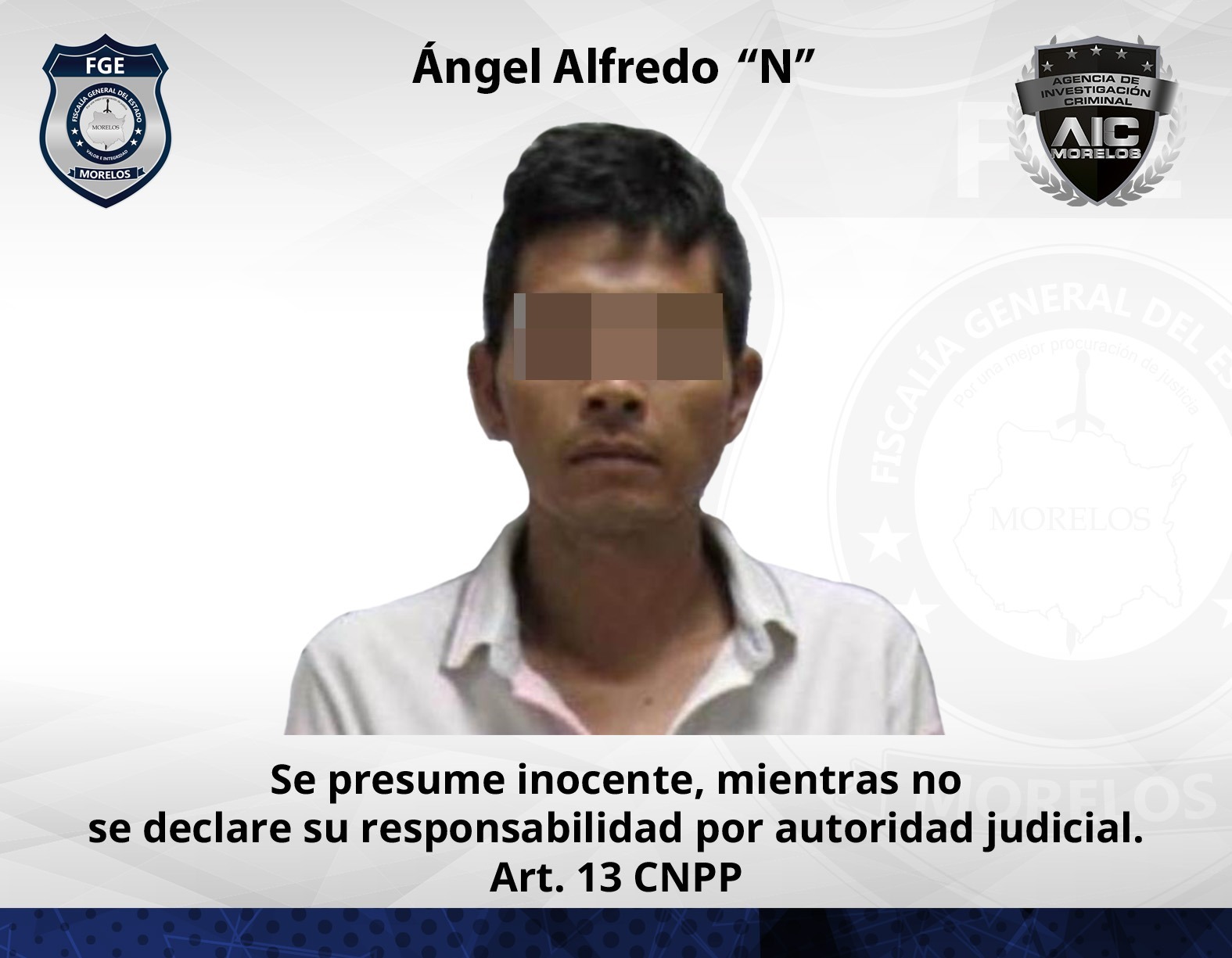 AIC cumplimenta aprehensión por robo en Jiutepec
