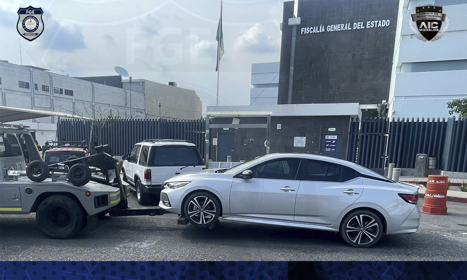 Asegura AIC en Jiutepec vehículo robado