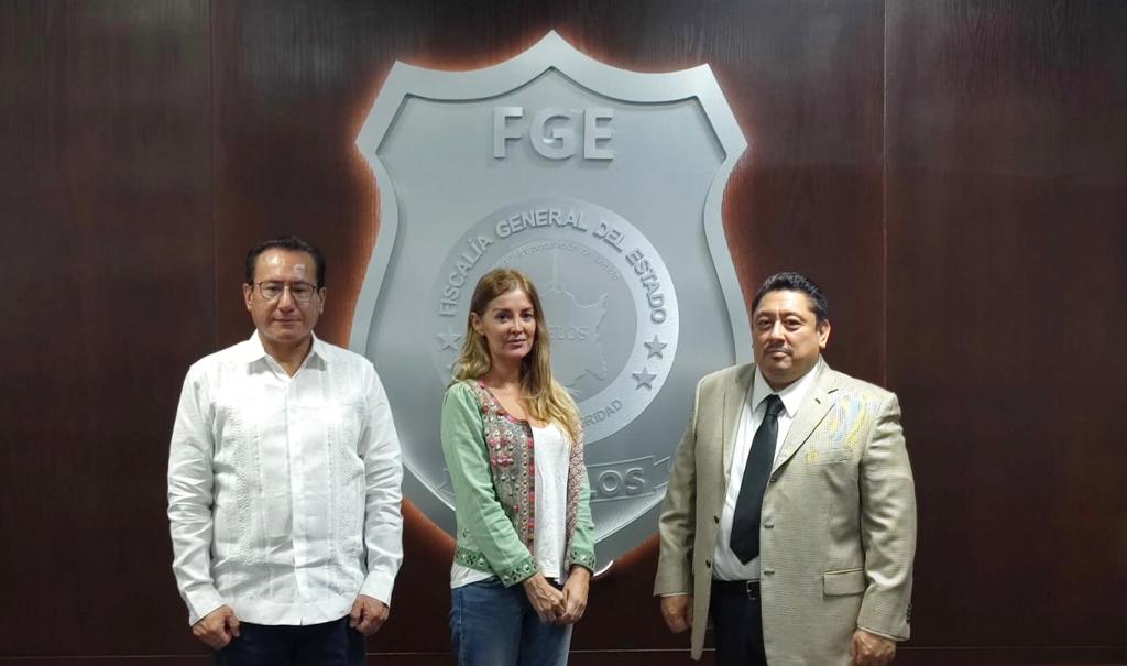 Trabajan Fiscales con Frente Nacional Mujeres