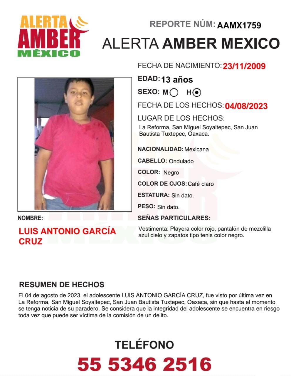 LUIS ANTONIO GARCÍA CRUZ