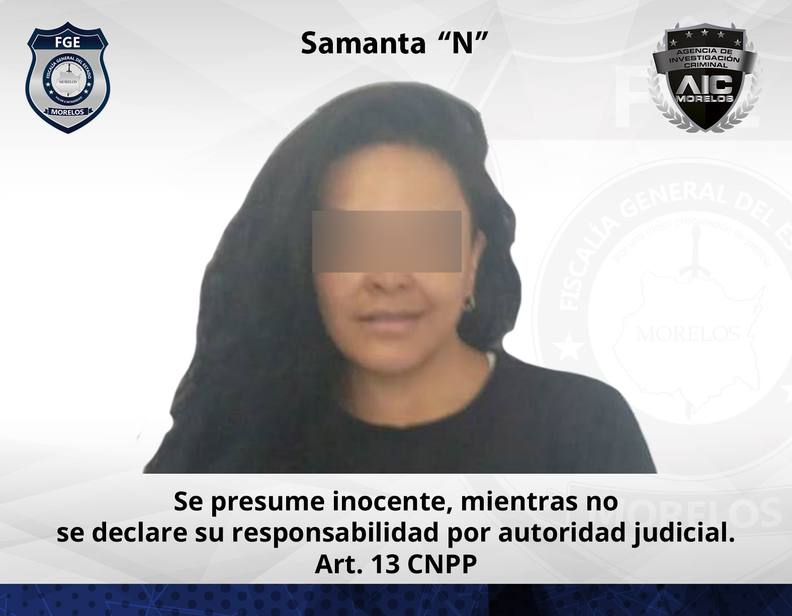 AIC cumplimenta aprehensión contra mujer requerida por robo en la CDMX