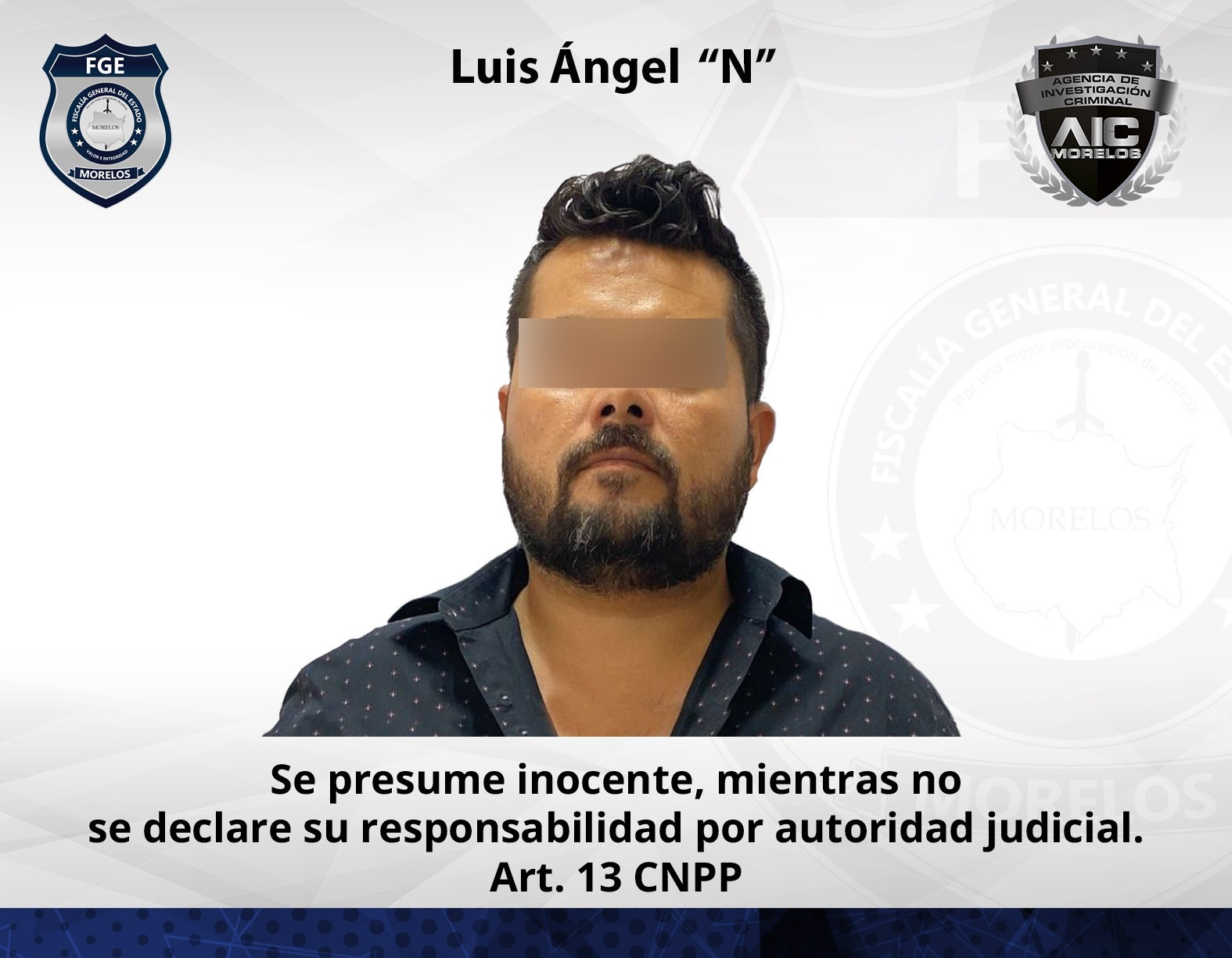 AIC realiza aprehensión contra masculino por robo de vehículo con violencia en Cuernavaca