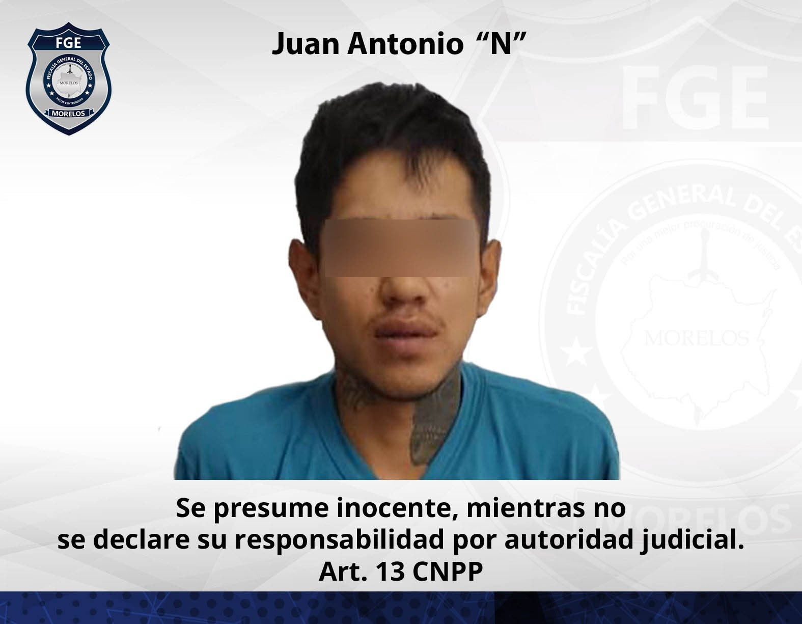 Fiscalía Oriente logra vinculación contra masculino por homicidio