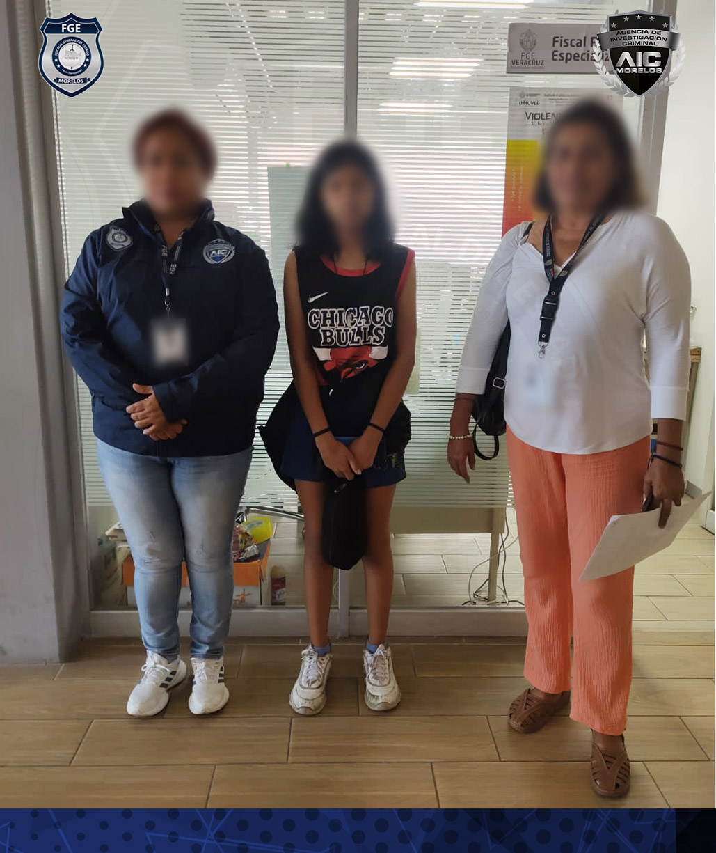 AIC localiza a adolescente en el estado de Veracruz