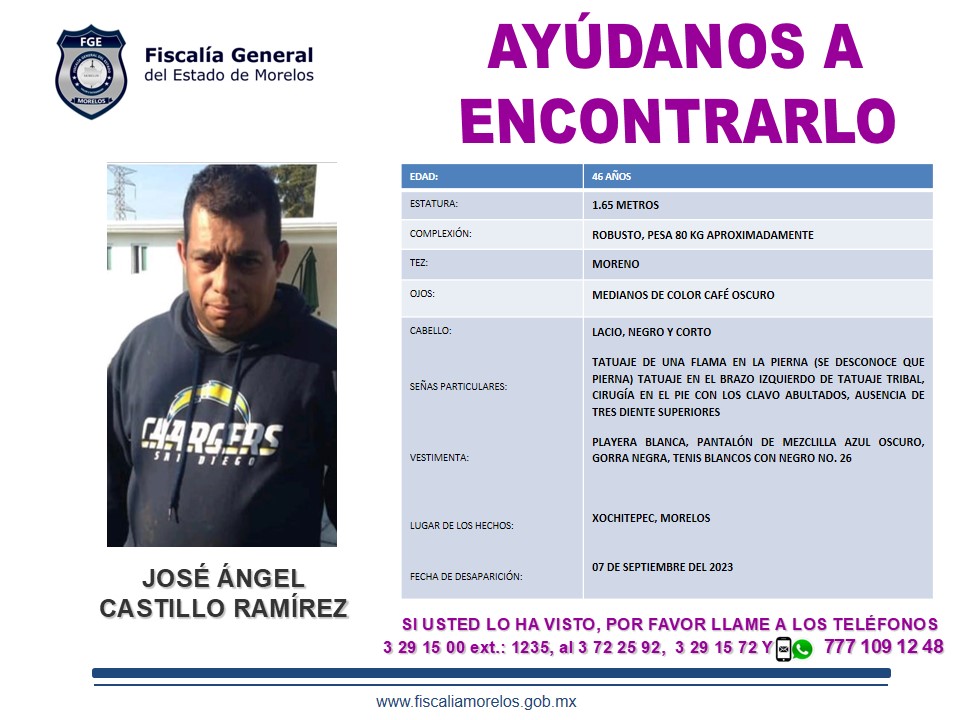 JOSÉ ÁNGEL CASTILLO RAMÍREZ
