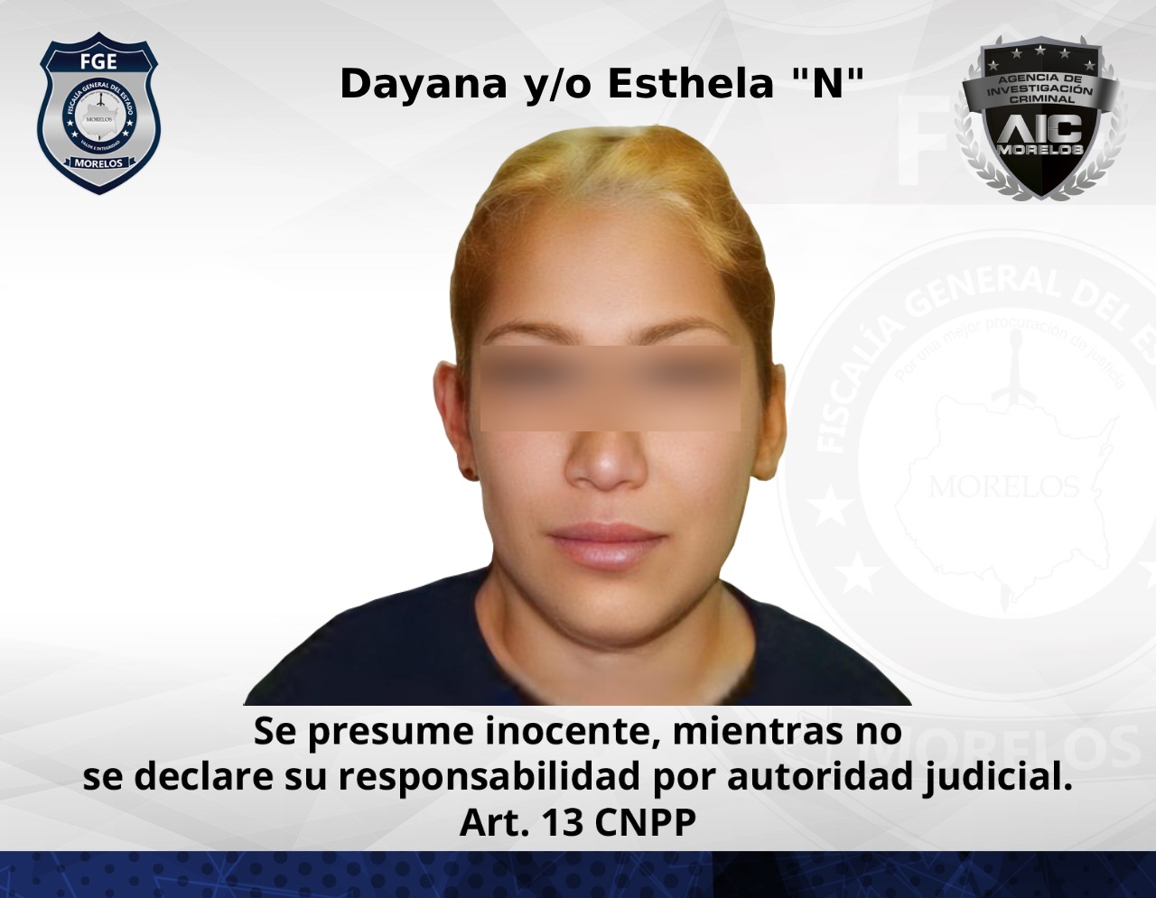 AIC ingresa al Cefereso 16 de Michapa para ejecutar orden de aprehensión contra interna por el delito de violación