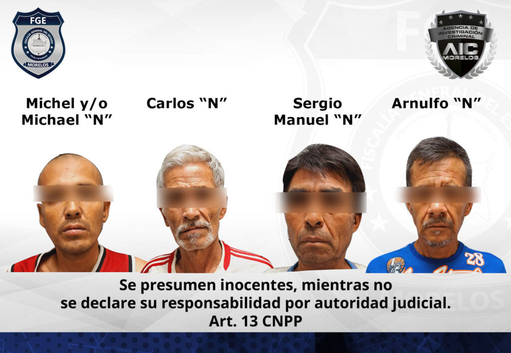 Masculinos vinculados por narcomenudeo en Cuernavaca