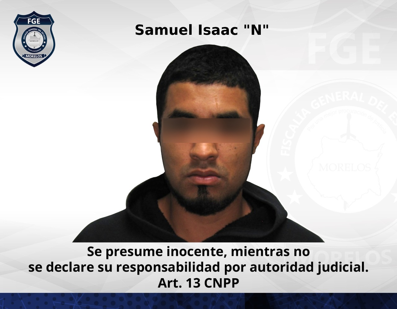 Hombre vinculado por tentativa de homicidio en Cuernavaca