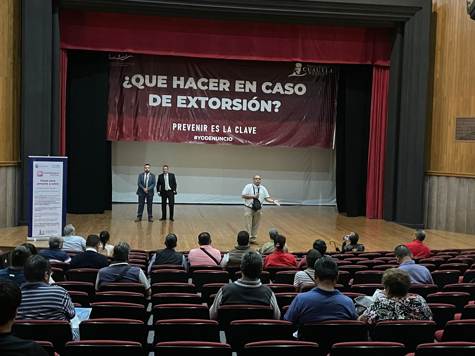 FIDAI capacita a comerciantes de la región oriente para prevenir y atender el delito de extorsión
