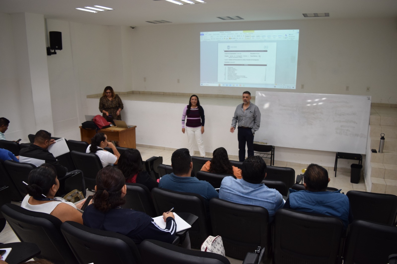 Se realiza Curso Taller de especialización para personal de la FGE