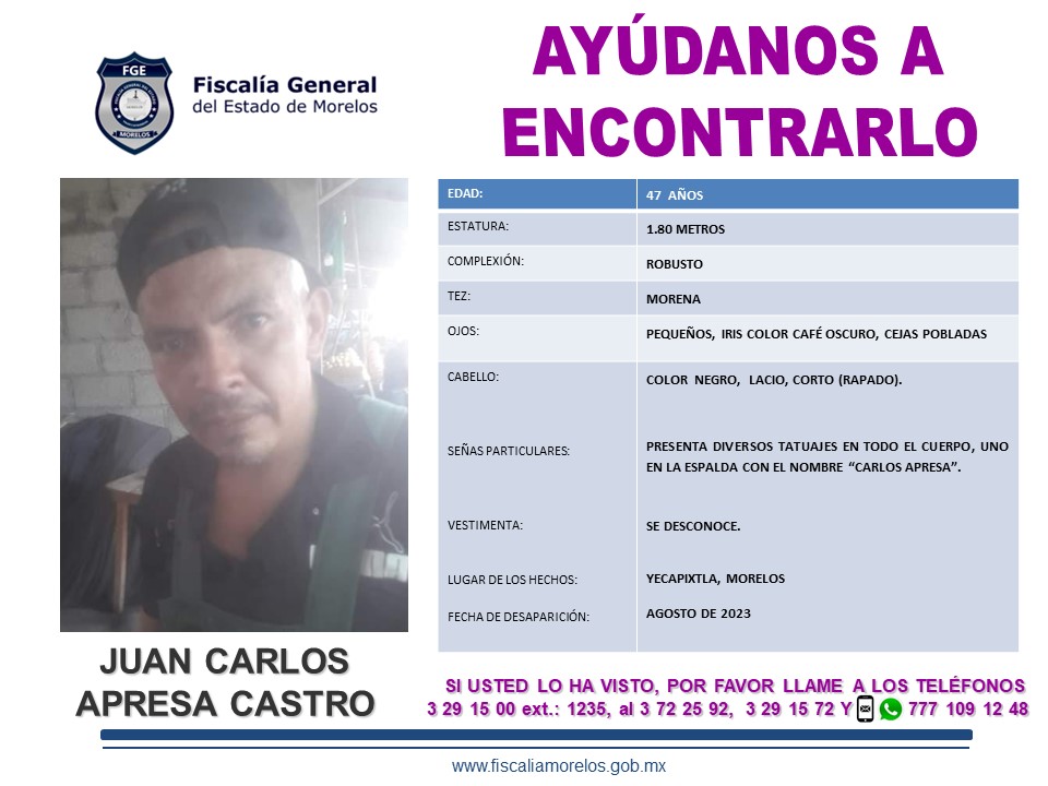 JUAN CARLOS APRESA CASTRO