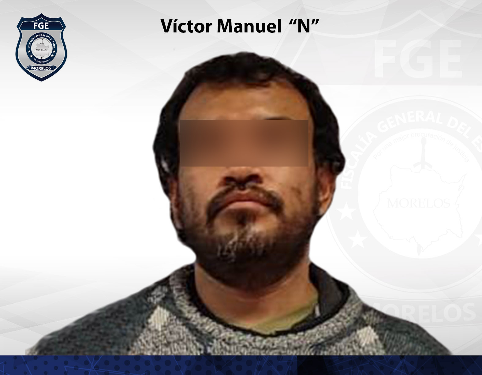 Sentencia contra masculino por homicidio en Cuernavaca
