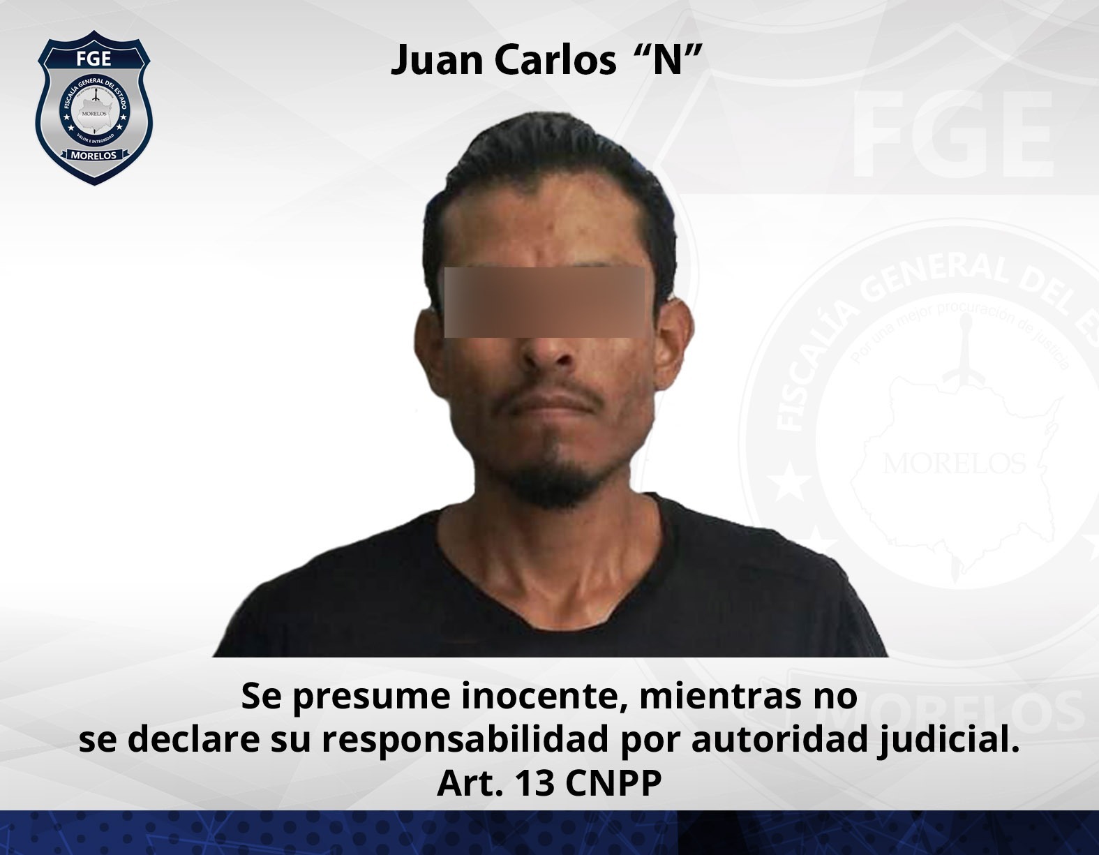 Masculino vinculado por violencia familiar en Jonacatepec