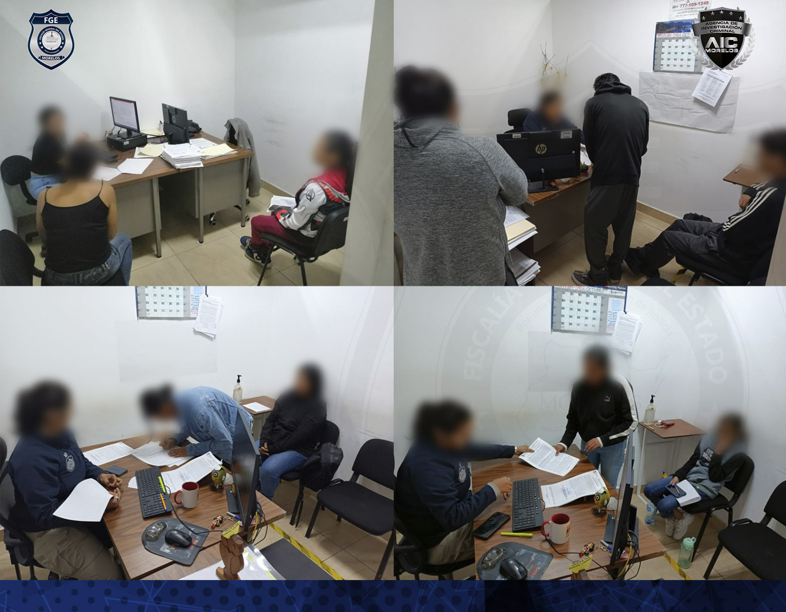 Fiscalía logra localización de adolescentes en distintas zonas
