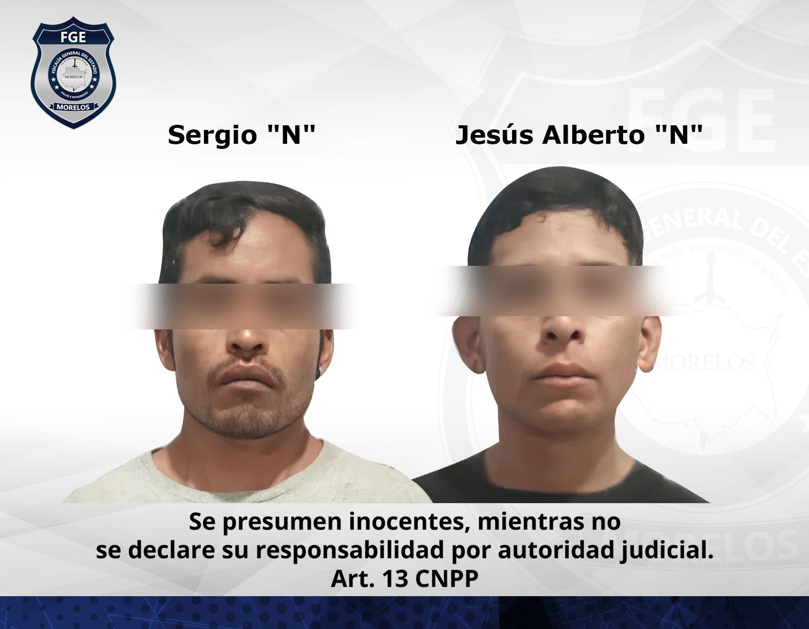 Masculinos vinculados por robo de cable telefónico