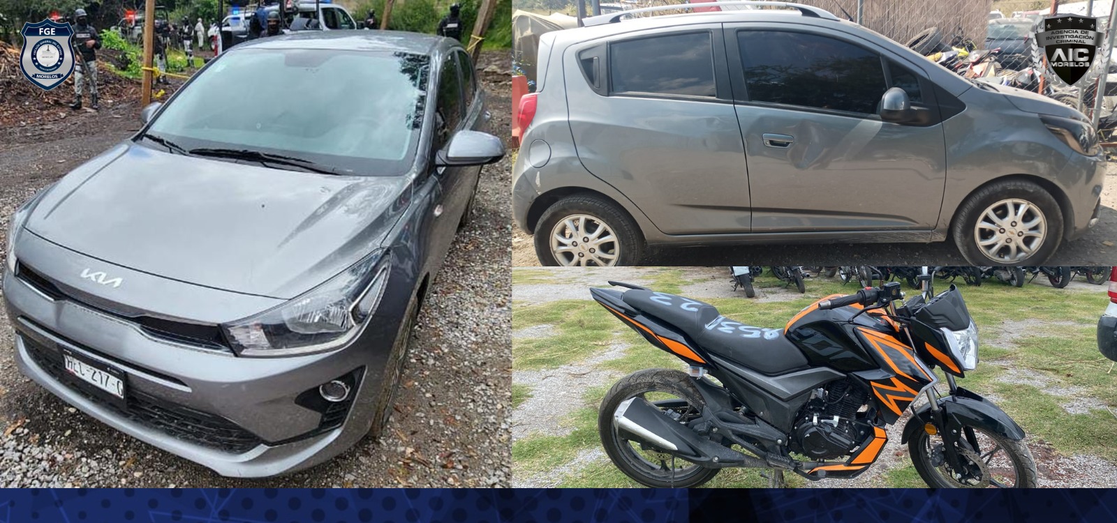 La AIC recuperó tres automotores con reporte de robo vigente
