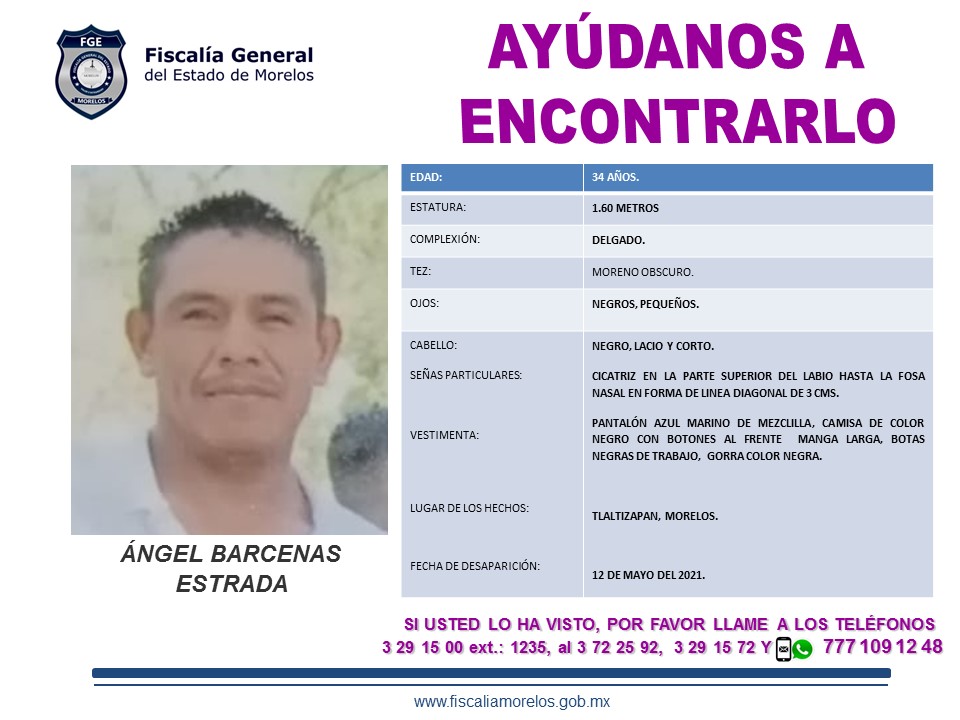 ÁNGEL BARCENAS ESTRADA  