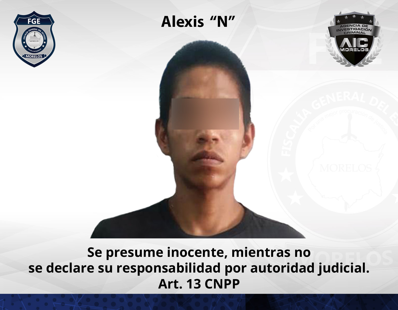 Policías de la AIC detienen en Xochicalco a joven en poder de múltiples dosis de “cristal”