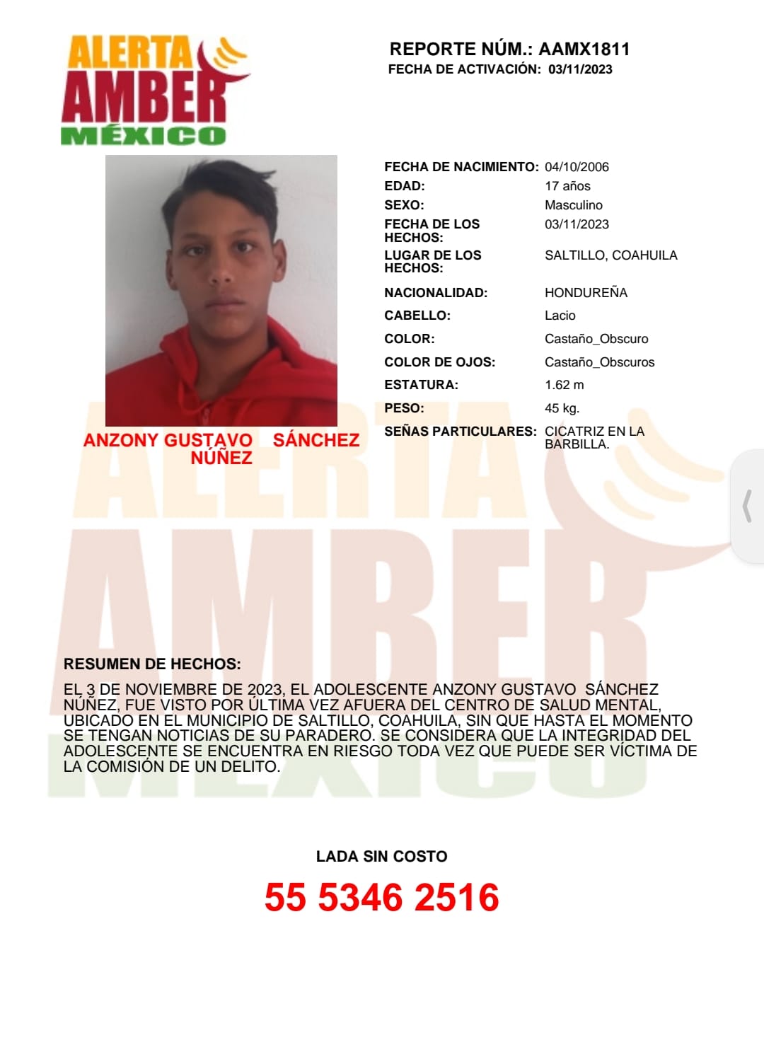 Anzony Gustavo Sánchez Núñez (Coah.)