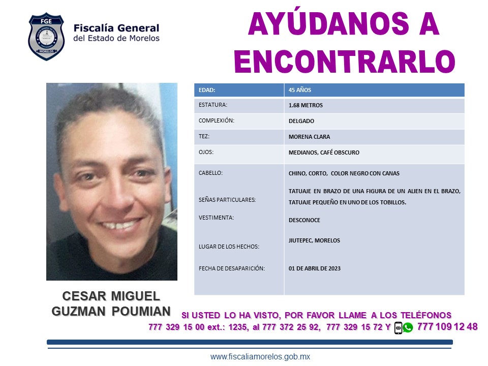 CÉSAR MIGUEL GUZMÁN POUMIAN