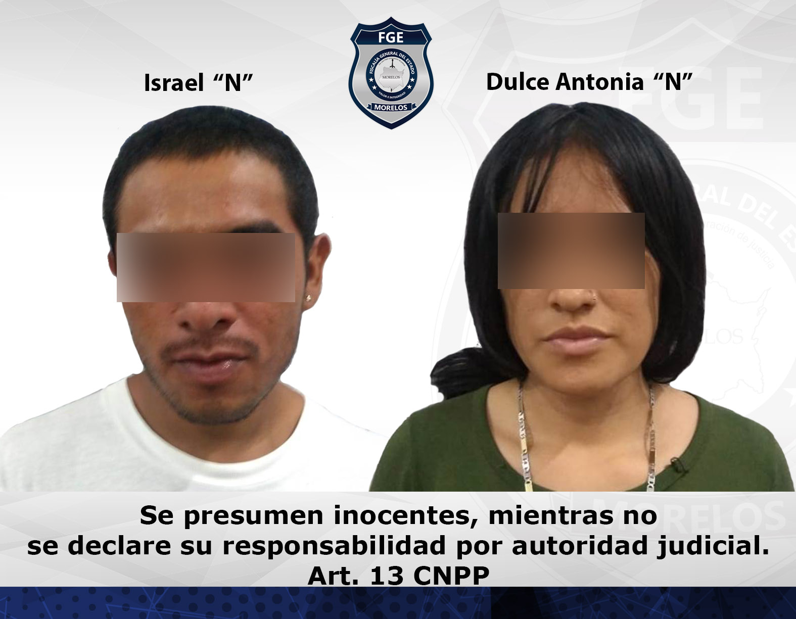 Par de jóvenes vinculados a proceso por robo de motocicleta en el municipio de Amacuzac