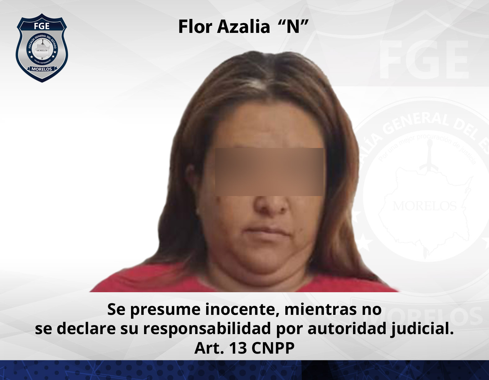 Femenina vinculada a proceso por delitos contra la salud