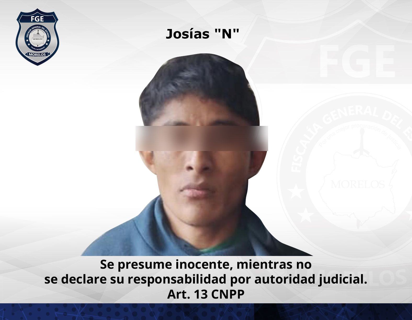 Masculino vinculado por tentativa de feminicidio en Cuernavaca