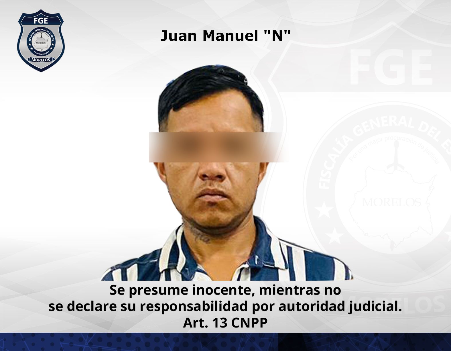 Agente del MP deja en prisión preventiva a hombre por agredir a mujer en el municipio de Tlaquiltenango