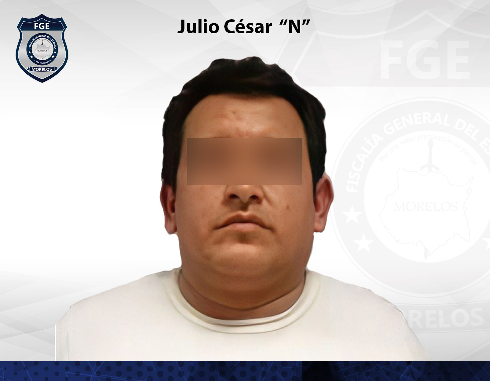 Fiscalía Metropolitana obtiene 25 años de prisión contra masculino por homicidio calificado en Temixco