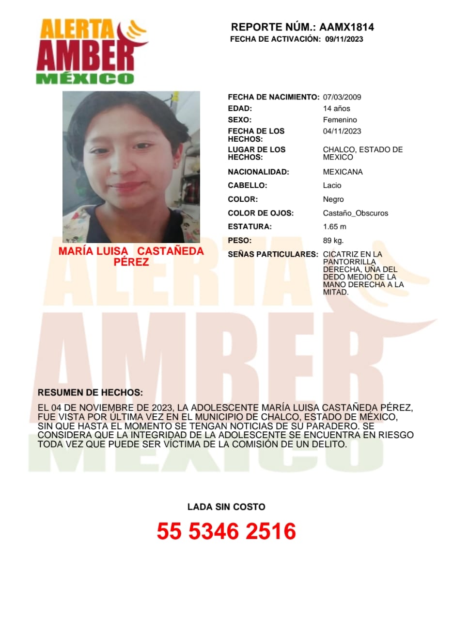 María Luisa Castañeda Pérez (EdoMex)